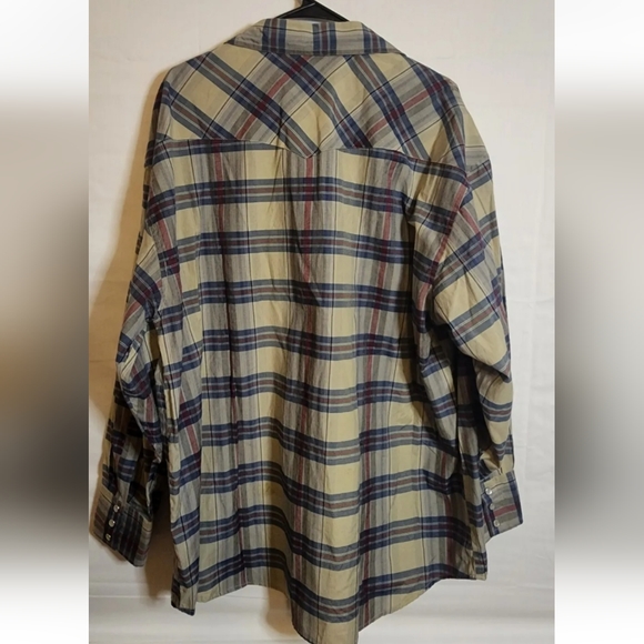 FALCON BAY Long Sleeve pearl snap mens Size 2XL - Picture 5 of 5